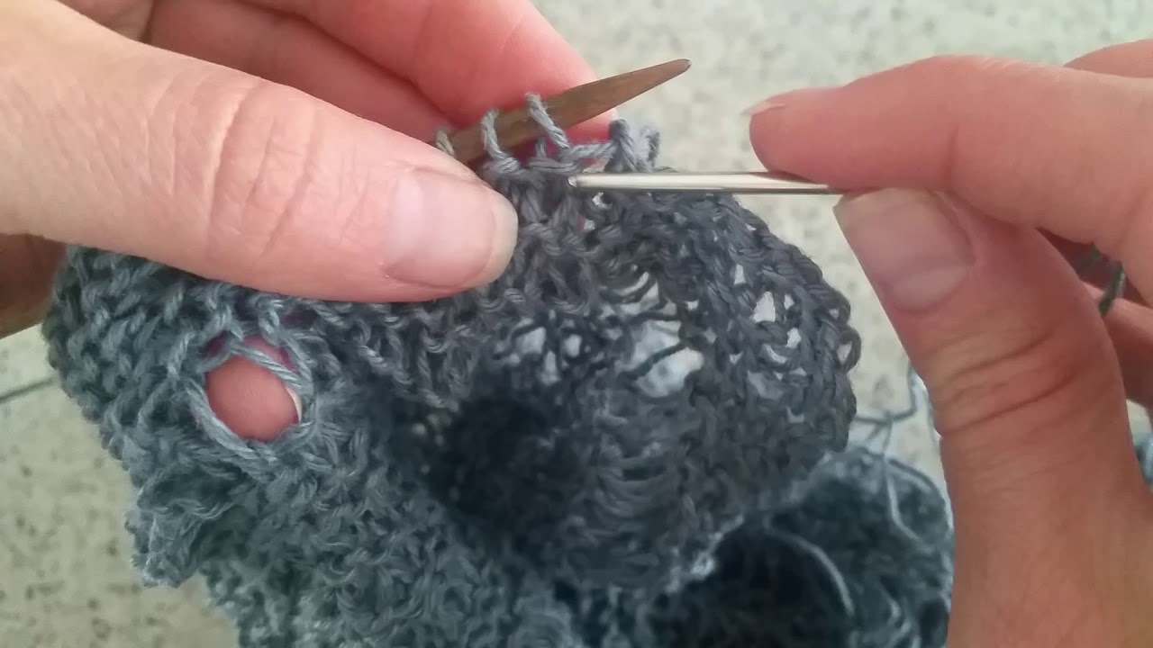 TUTORIAL - Simple Sewn Bind Off