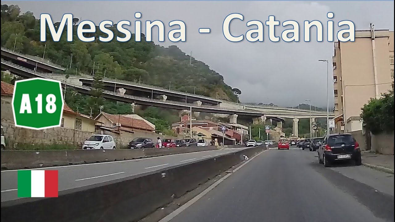 Italia: Autostrada A18 – Messina - Catania