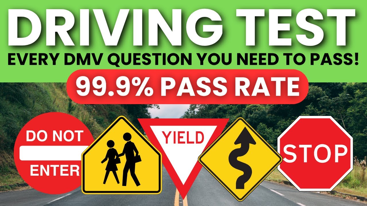 DMV Test 2026 – Every Question You’ll Need to PASS