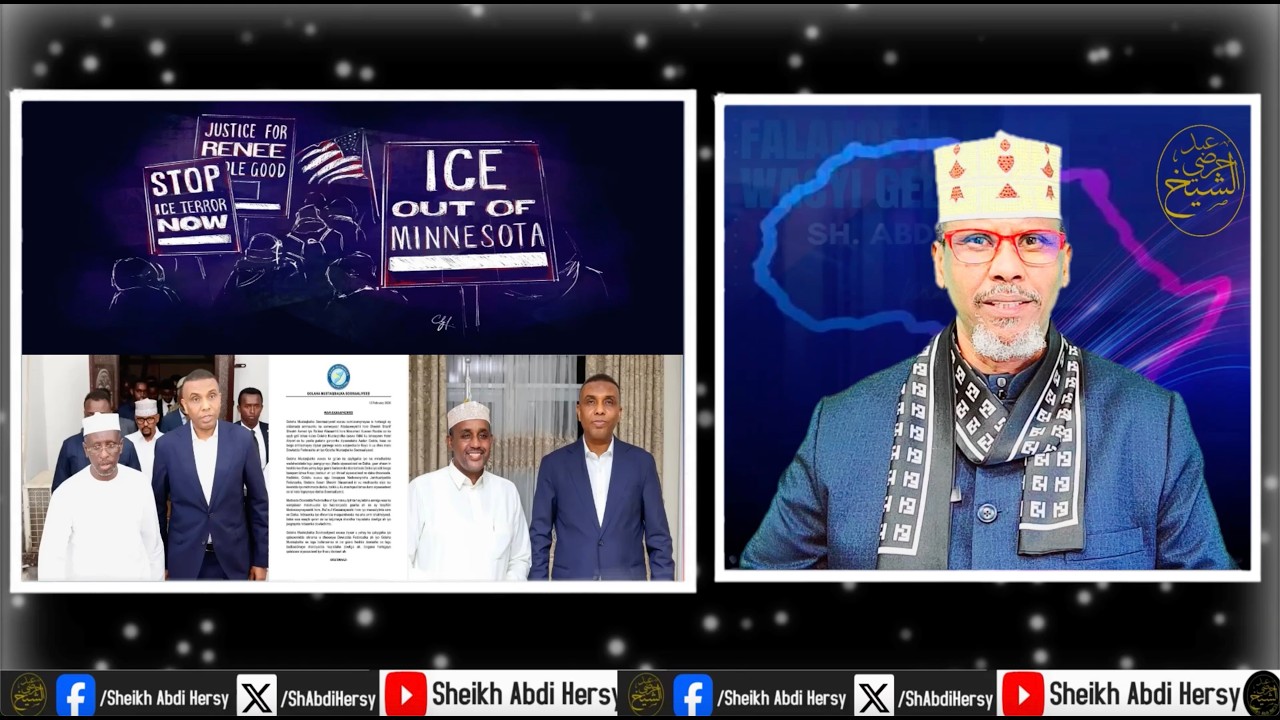 Shariif & Rooble oo Loo Diiday Shirkoodii Airport ka & Minnesota oo ICE Ka Baxayso!