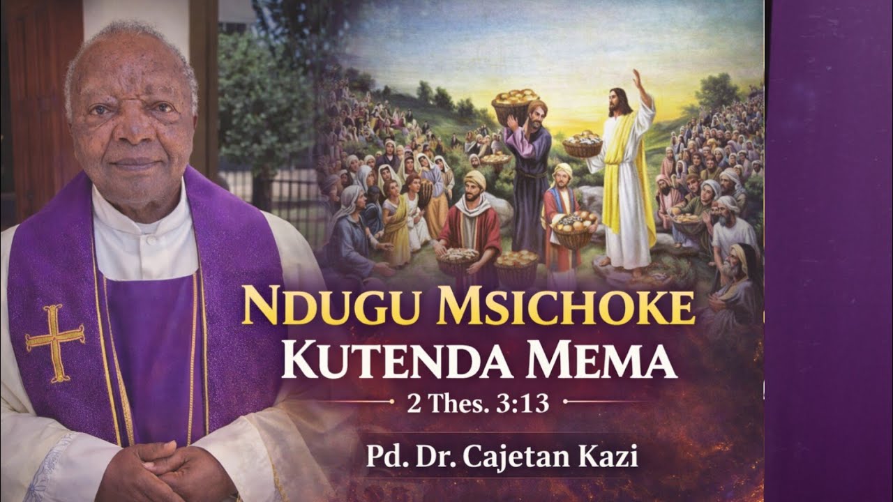 #LIVE: UJUMBE WA KWARESMA 2026 KUTOKA TEC| USICHOKE KUTENDA MEMA |  Pd. Dr. Cajetan Kazi