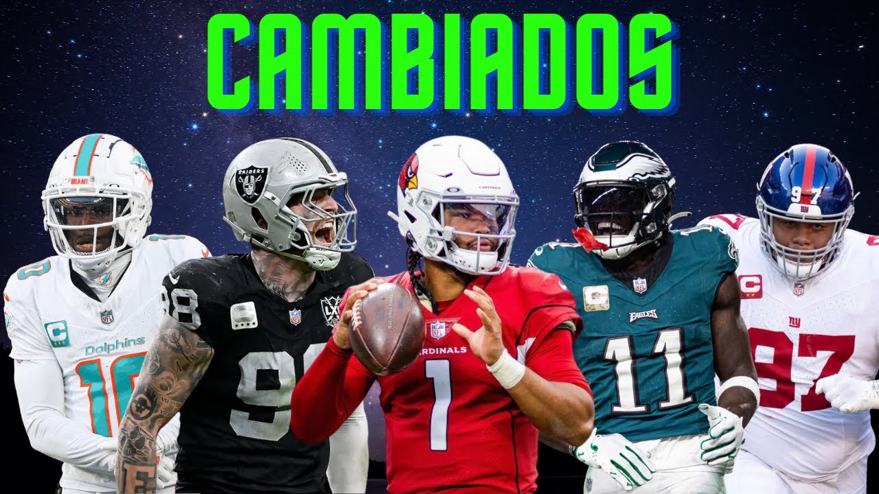 Jugadores Que Serían Cambiados en la Agencia Libre NFL 2026
