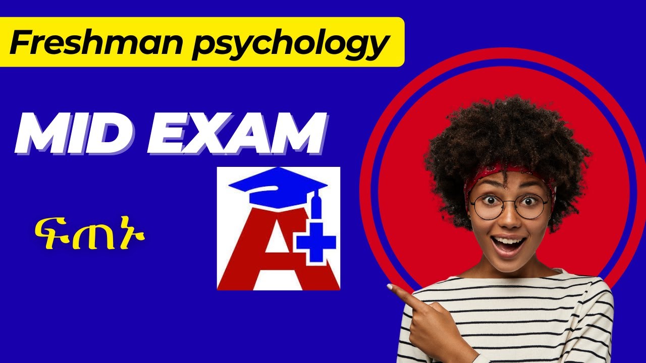 Freshman psychology mid Exam | 2025/26| general psychology mid exam | Part 1#psycology