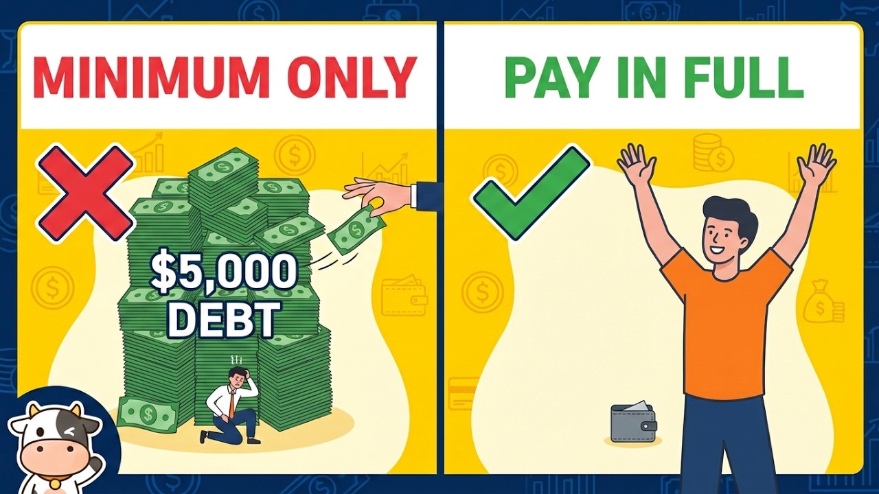 What really happens when you only pay the minimum on your credit card?