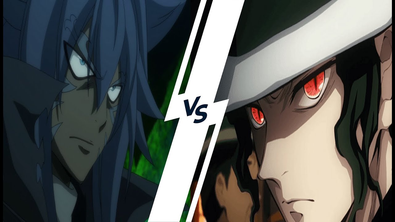 Acnologia Vs Kibutsuji Muzan - Fairy Tail Vs Demon Slayer