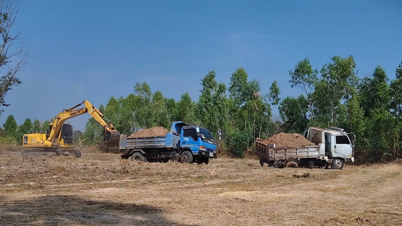 EP. 73 มาชมบรรยากาศวิ่งงานกัน #รถดั้มซิ่งดินด่วน #automobile #xcavator #dumptruck 