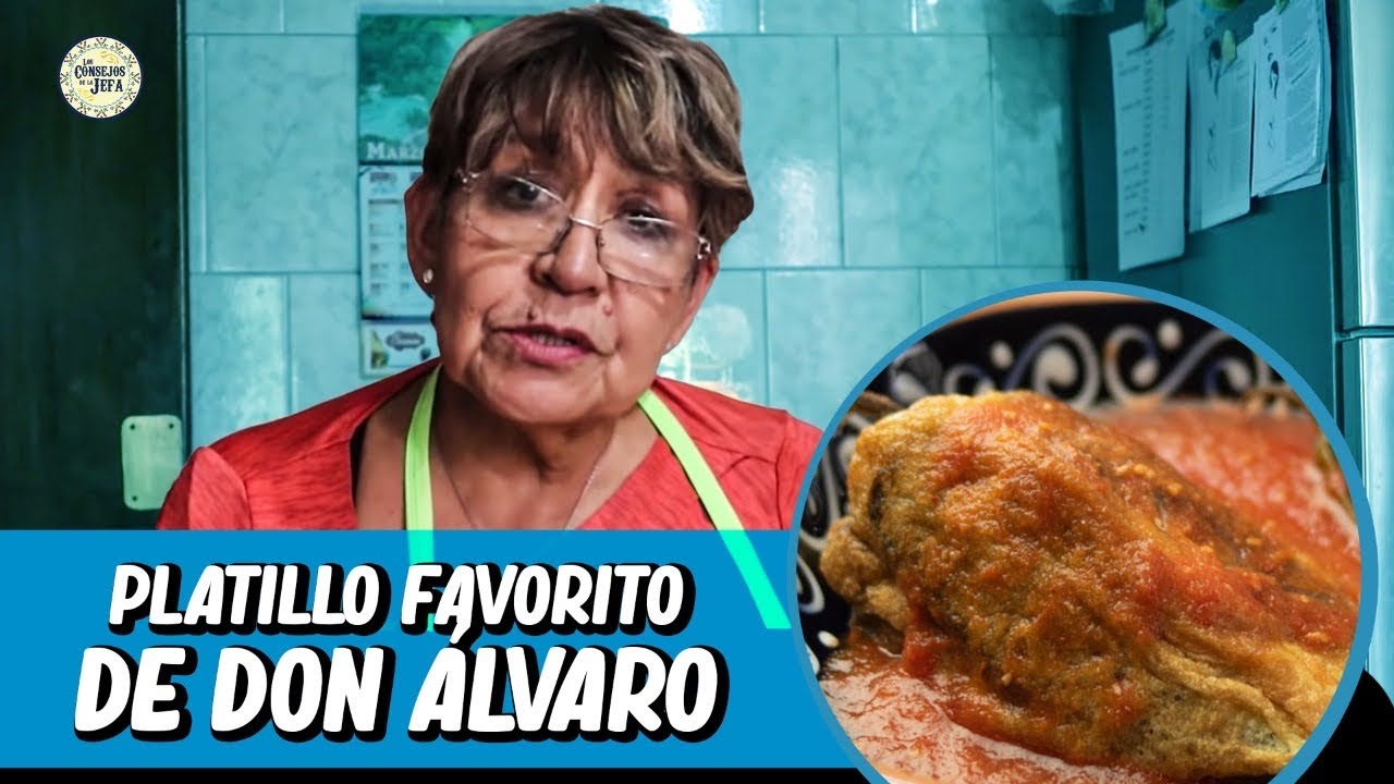 El PLATILLO FAVORITO de mi ESPOSO- Chiles anchos RELLENOS