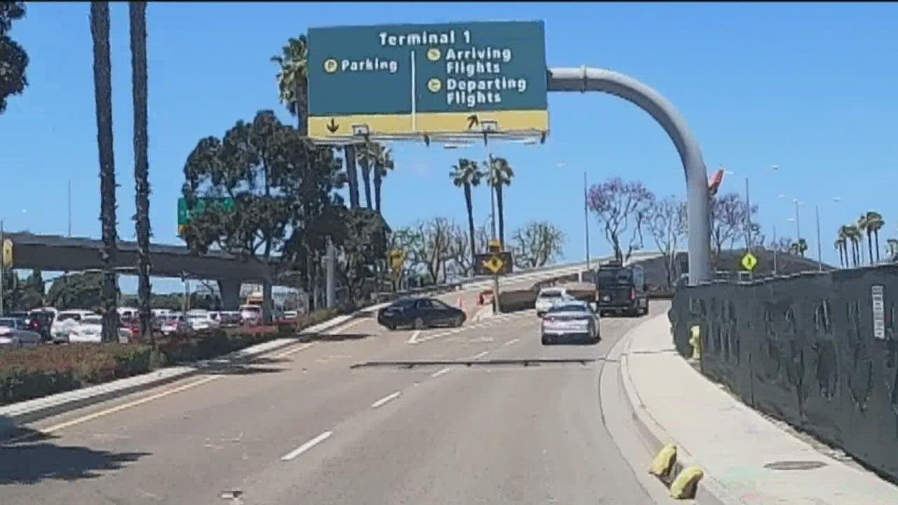 San Diego International Airport Terminal 1 parking closes