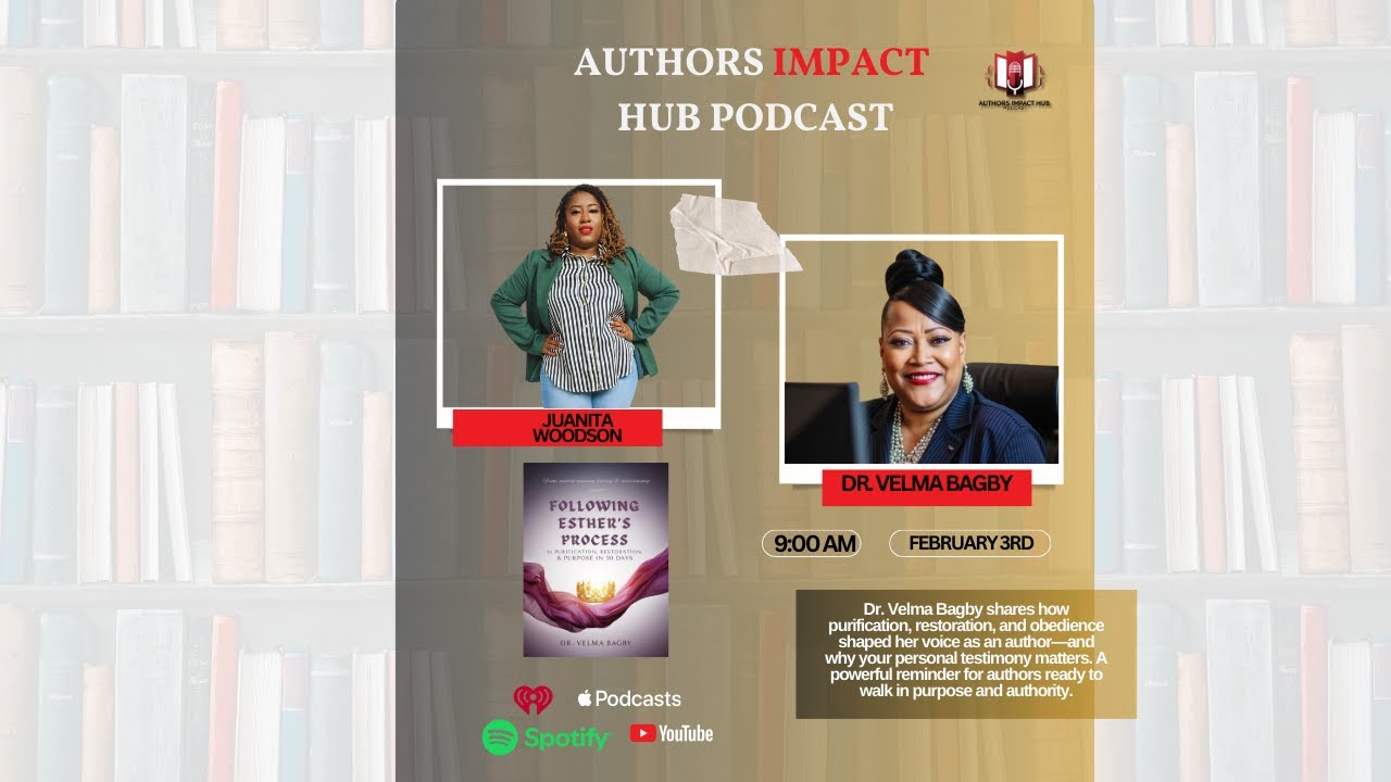Finding Your Voice at Any Age | Dr. Velma Bagby on Purification, Purpose & Writing