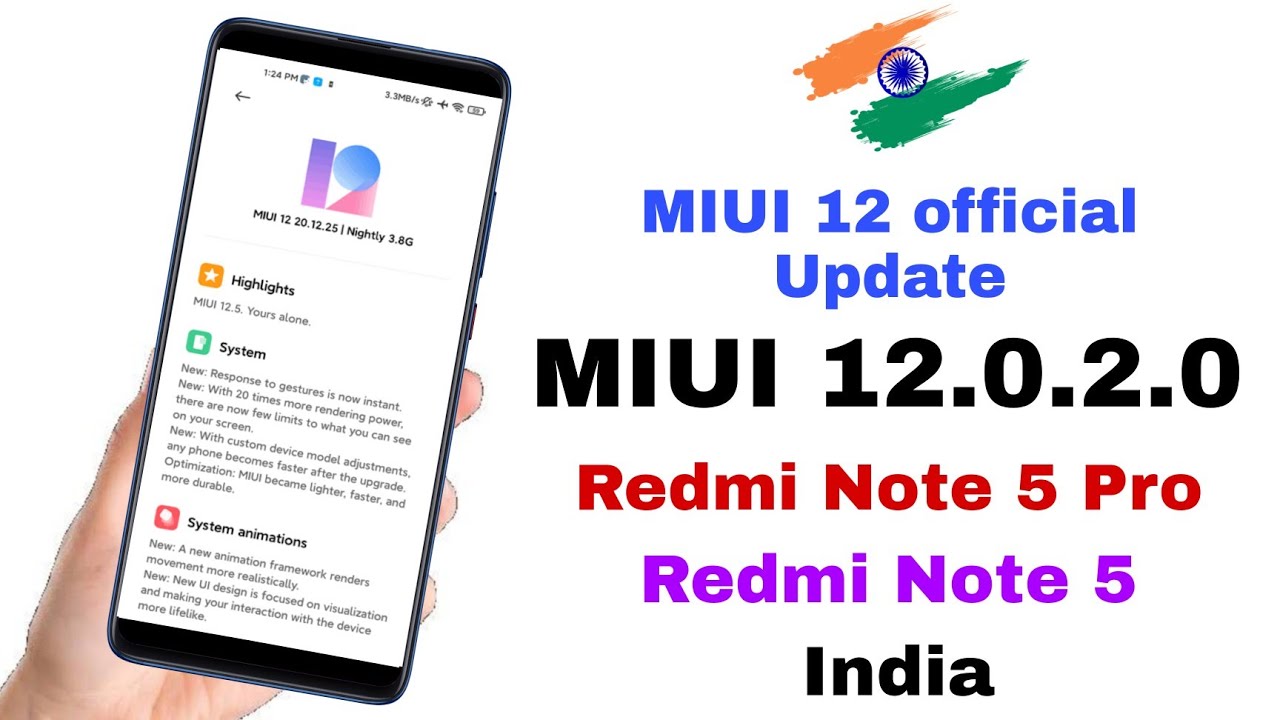 Redmi Note 5 Pro MIUI 12 Update MIUI 12.0.2.0 Redmi Note 5 | Android 9 MIUI 12 Stable update kab 👍