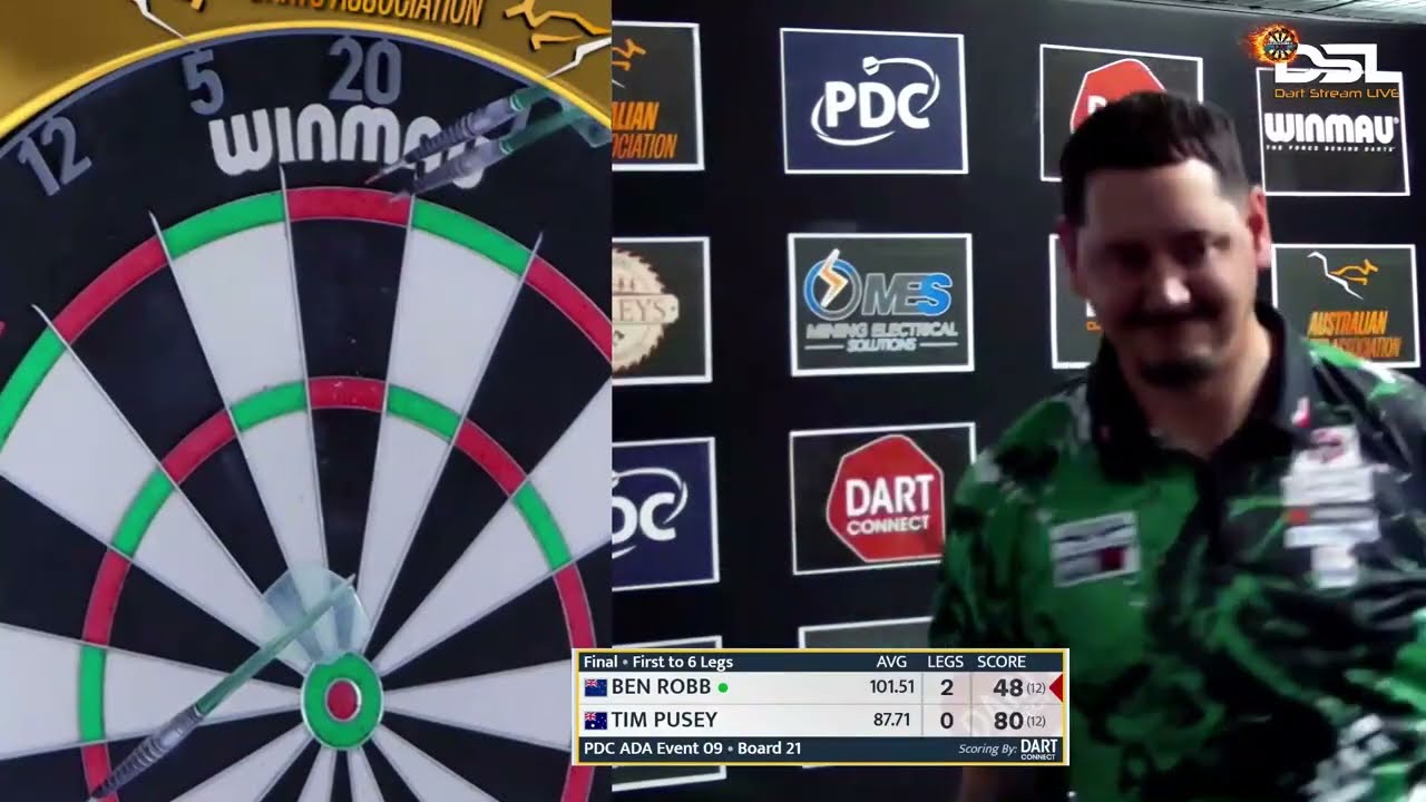 ADA 2025 Event 9 Highlight Match - Ben Robb vs Tim Pusey