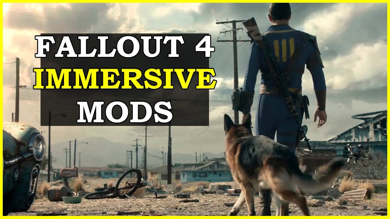 Fallout 4 Immersive Mods For PS5/PS4