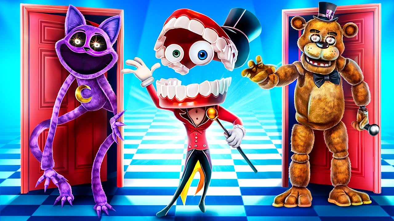 CatNap vs FNaF! Uimitoarea Provocare a Circului Digital!