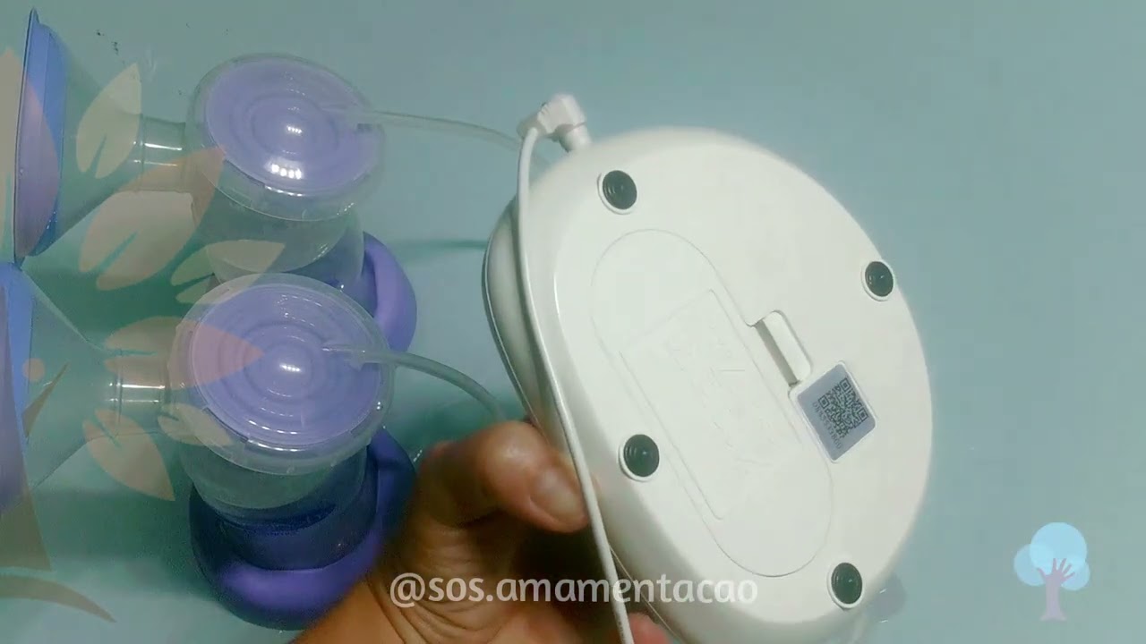 Funcionamento da Bomba tira-leite Lansinoh dupla