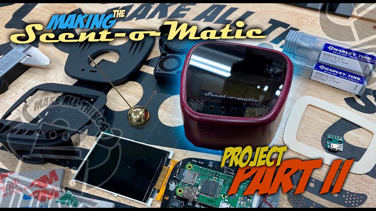 Making a Video Player that Plays Scented Movies!! The Scent-O-Matic Part II