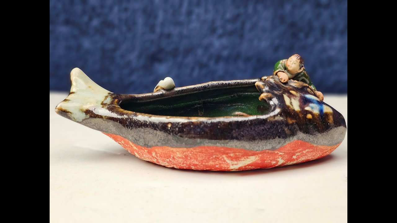Sumida Gawa Pottery Blue Green's World - I find interesting things. Inoue Ryosai