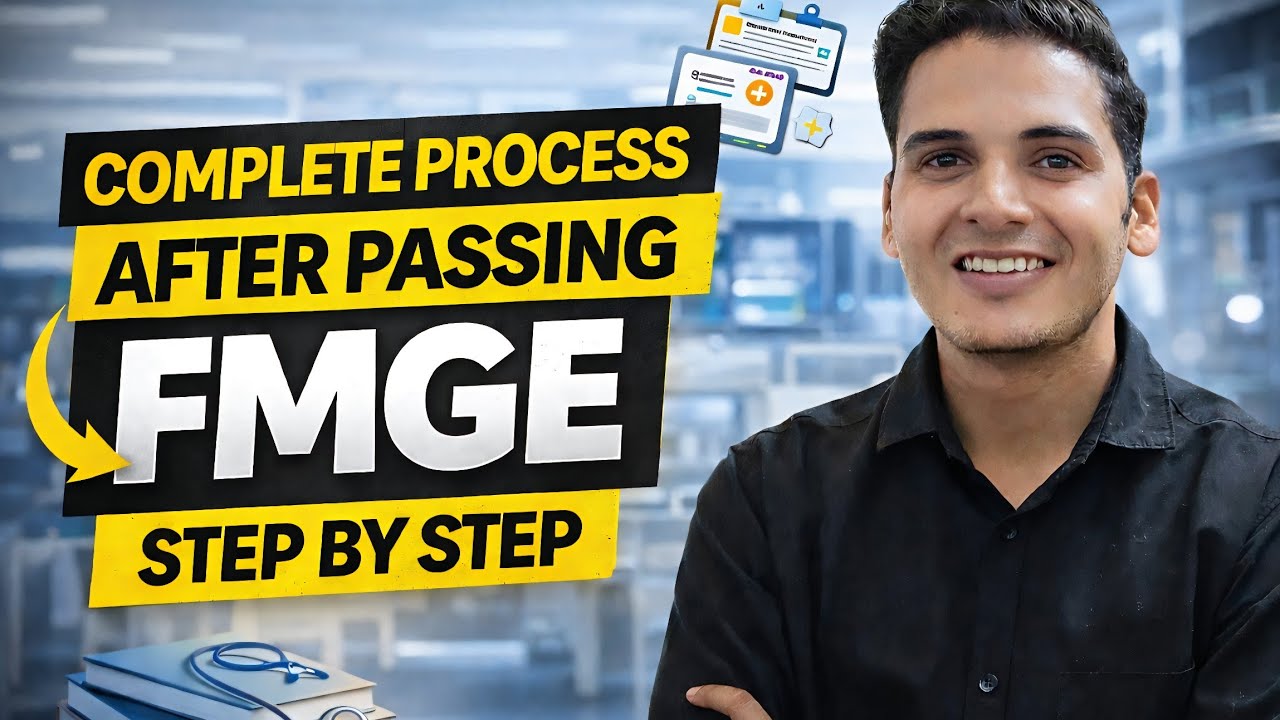 COMPLETE PROCESS AFTER PASSING FMGE - STEP BY STEP | FMGE JAN 2026 | Dr. Sachin Jangra 