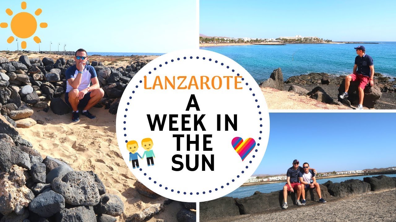 WERE IN LANZAROTE | COSTA TEGUISE HUSBANDS TRAVEL VLOG JANUARY 2019