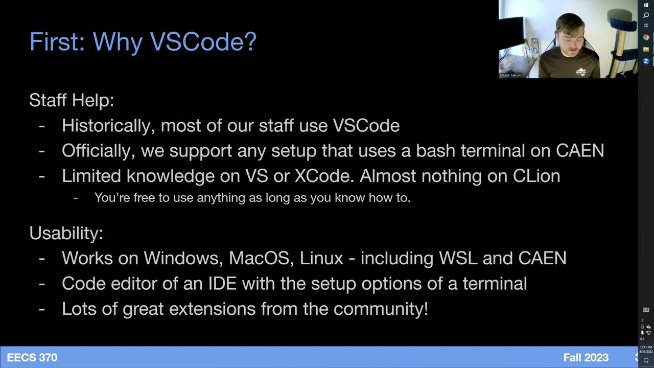 Lab 1 Appendix: VSCode Setup on WSL