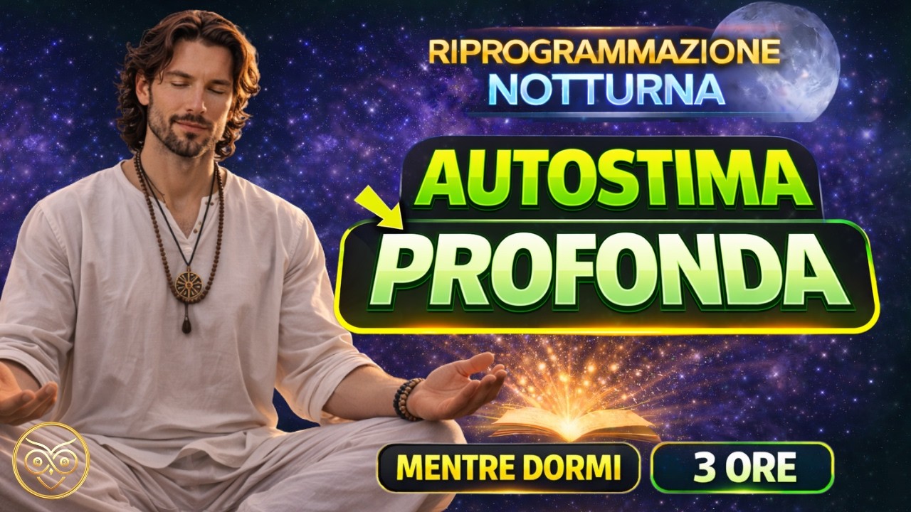RIPROGRAMMA IL TUO SUBCONSCIO: Autostima e Sicurezza Incrollabile (Ascolta Mentre Dormi)