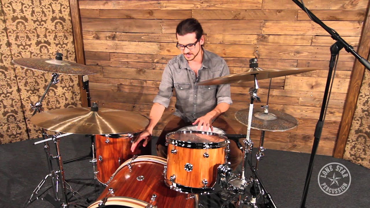 Red Rock Drums Australia Tasmanian Blackwood Drum Set