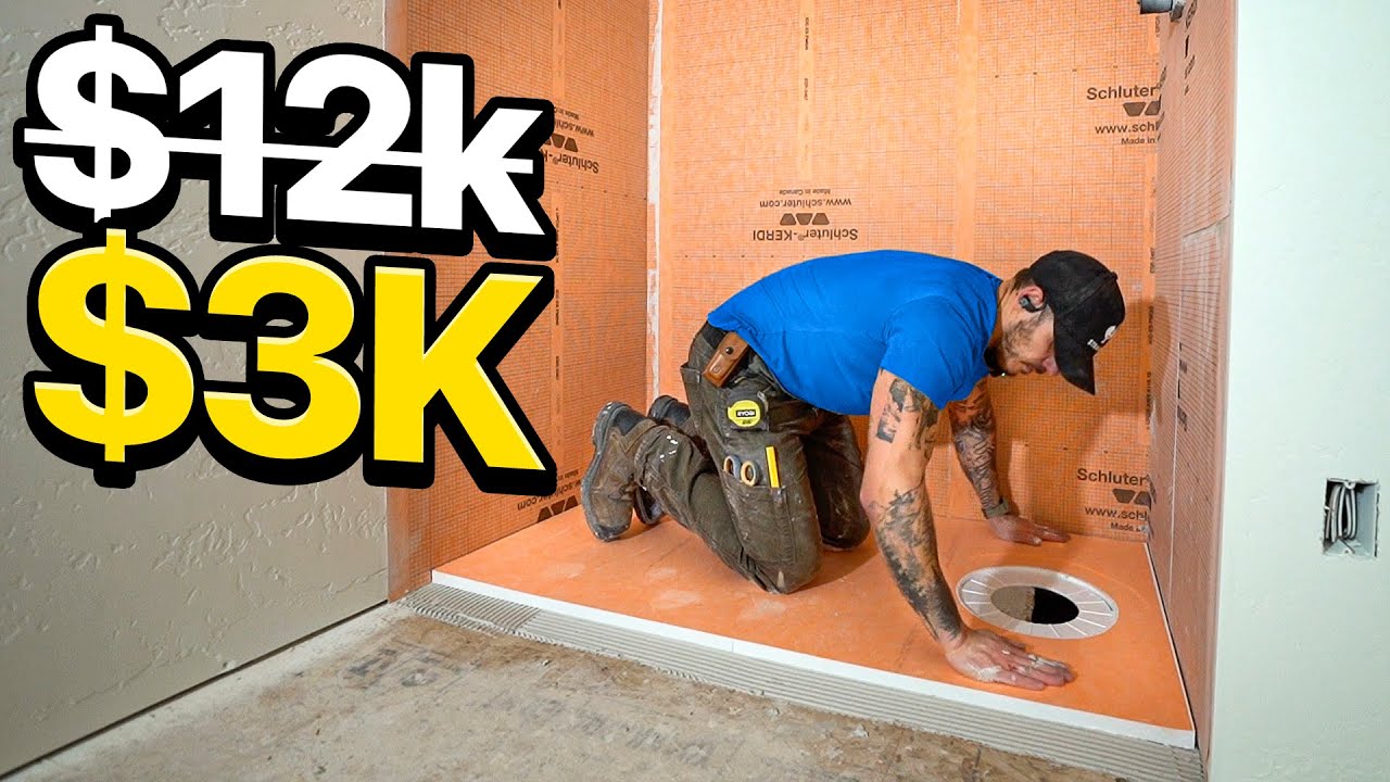 Building a $12,000 Bathroom For $3K