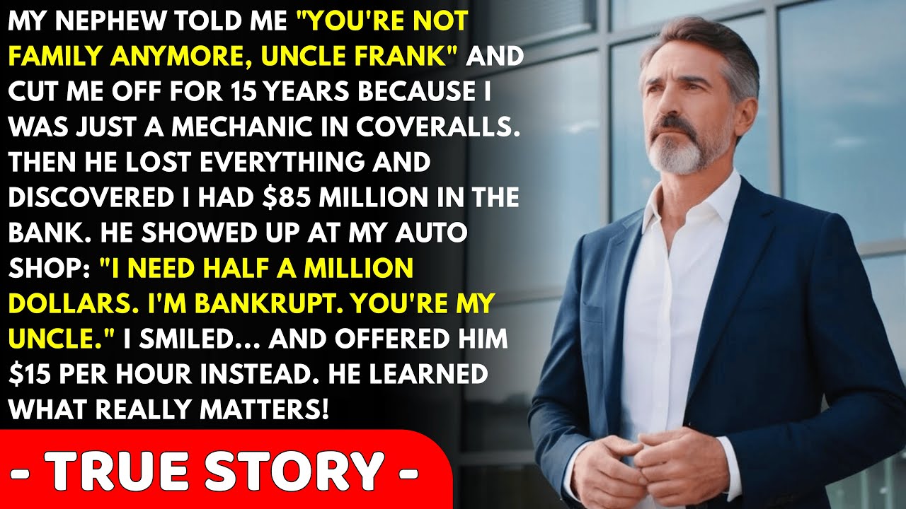 My Nephew Called Me An Embarrassment For 15 Years. Then He Saw My $85M Portfolio...