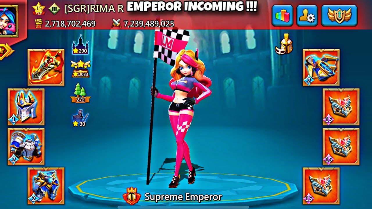 Верховный Император пришел, чтобы уничтожить мои войска #lordsmobile | #rallytraplordsmobile #lor...