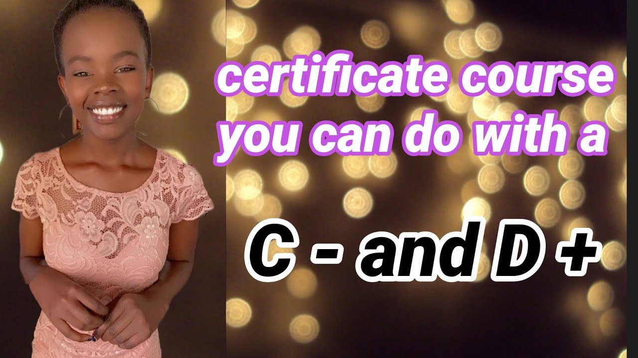 Certificate courses in KMTC | Which grade do you need to do a certificate course?