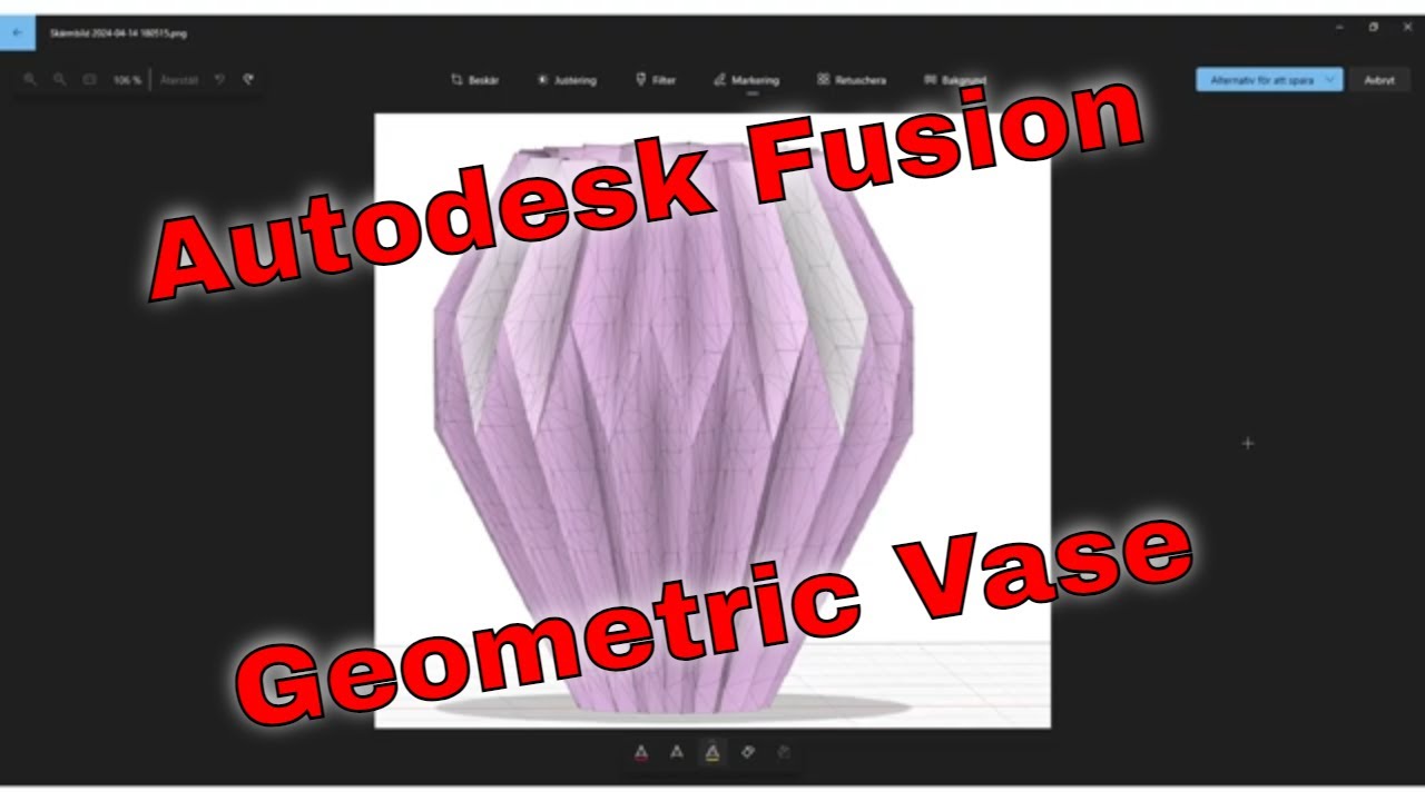 Fusion Guide: Геометрическая ваза, сила геометрии.