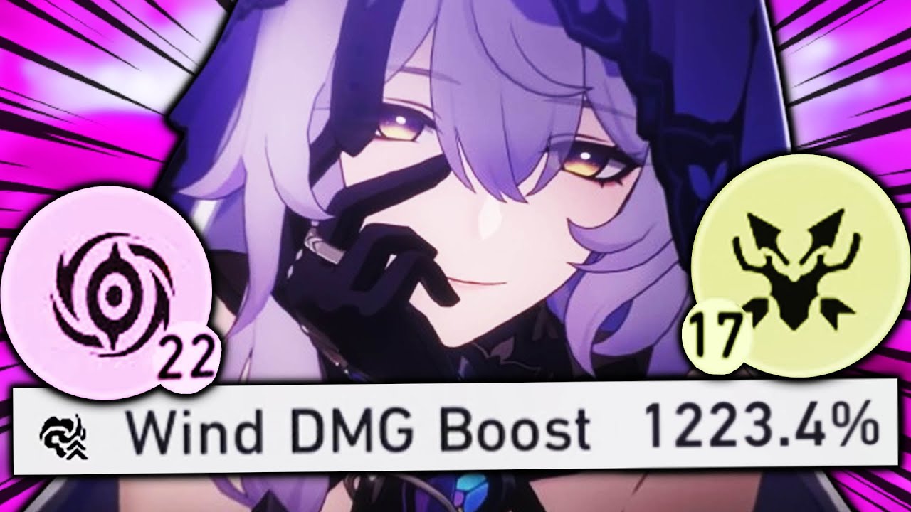 I gave Black Swan 1223.4% WIND DAMAGE and she became an Erudition Character. - Honkai: Star Rail