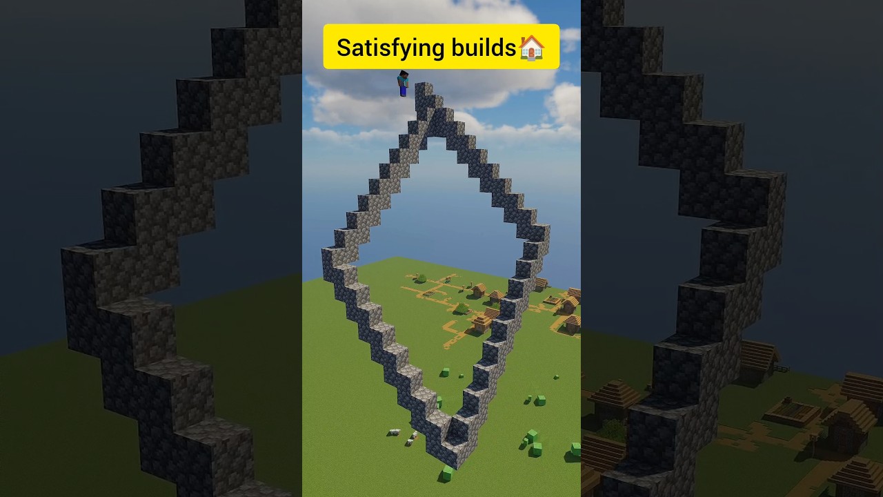 Instant build🏠 in minecraft/how to make modern house in minecraft #pixelbrine #minecraftshorts