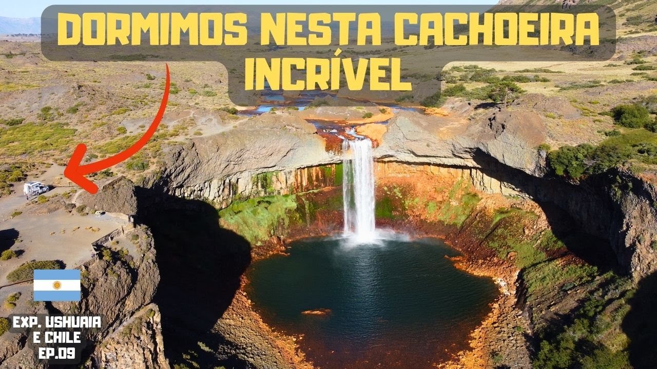 DORMIMOS DE CAMPER NA BORDA DO SALTO DEL AGRIO | CACHOEIRA INCRÍVEL e muita estrada de rípio