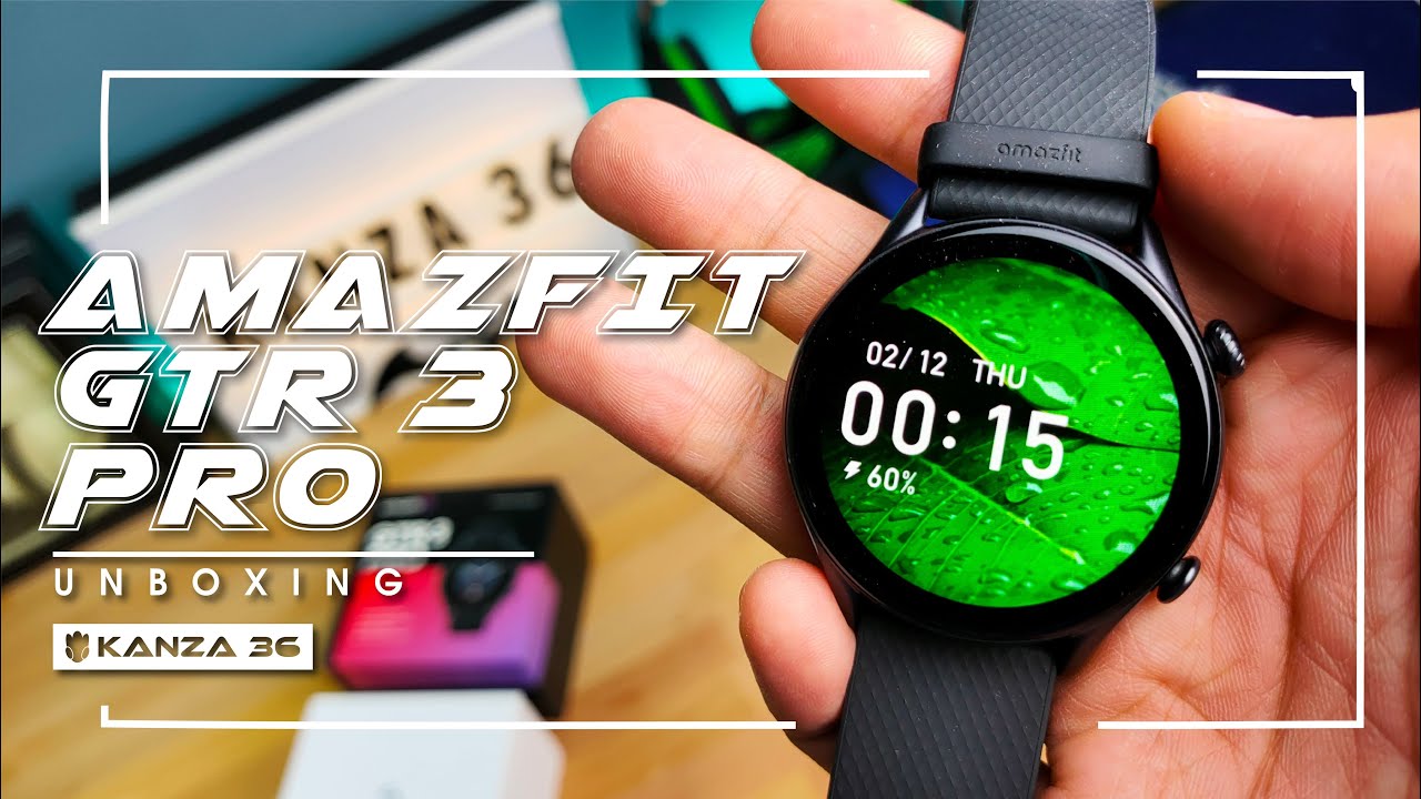 AMAZFIT GTR 3 PRO 2021  |  UNBOXING  |  REVIEW