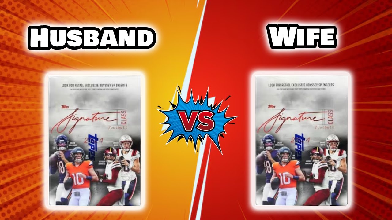 Topps Signature Class Blaster Box!! Husband VS Wife Battle!