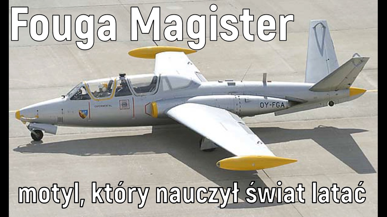 Fouga Magister Motyl kt&oacute;ry nauczył świat latać
