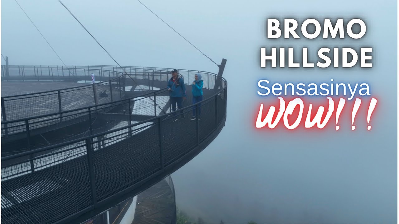 BROMO HILLSIDE !!! Coba Sensasi CAFE 360 BROMO view 4 GUNUNG !!!