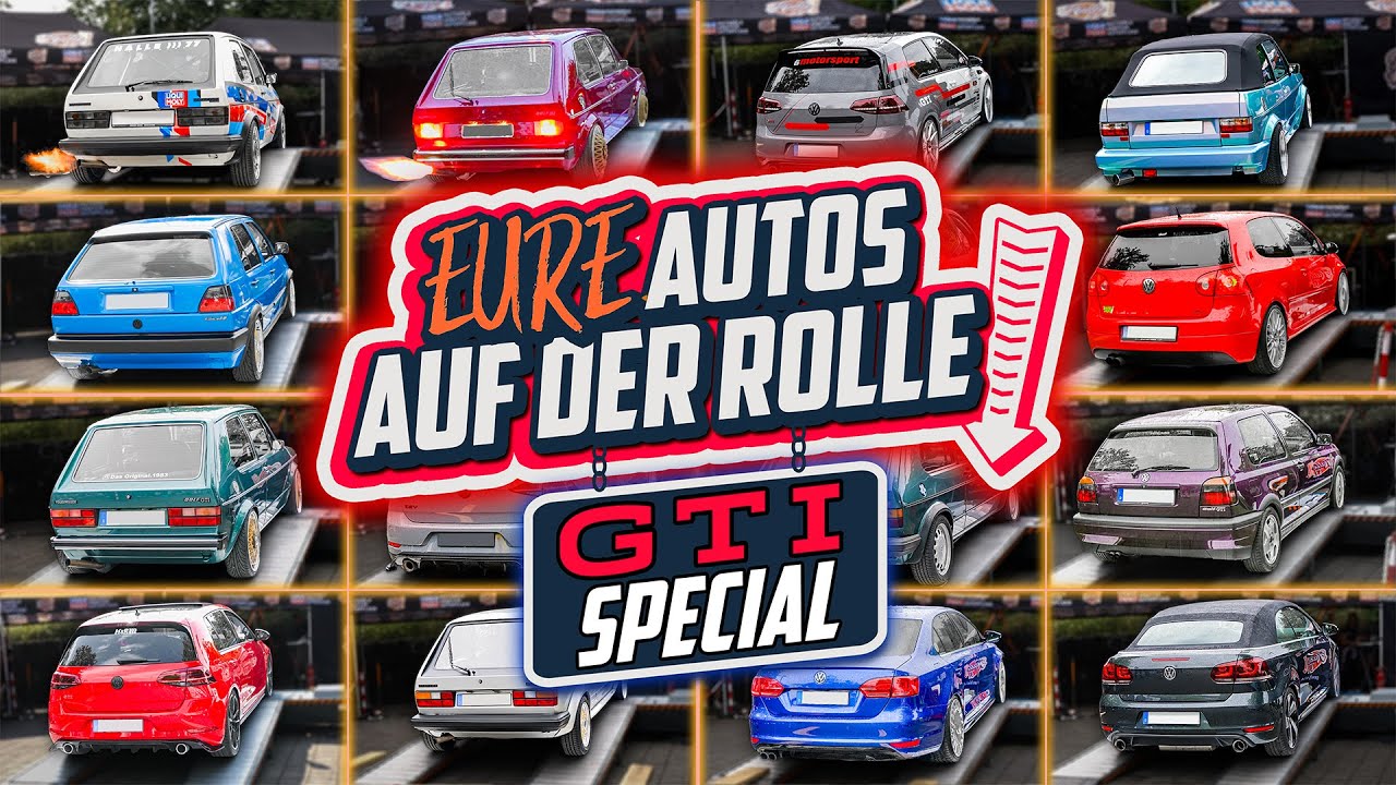 Die gro&szlig;e GTI-SONDERFOLGE! - XXXL PR&Uuml;FSTANDSTAG (TEIL 1) - Das Halle77 TEAM nimmt eure Autos ran!
