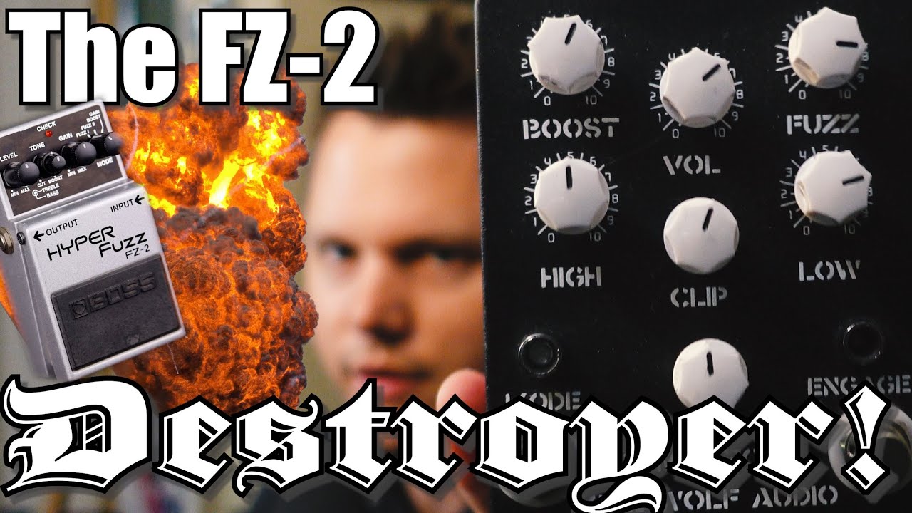 PEDAL DEMO: Lone Wolf Audio DOMINATOR FUZZ!