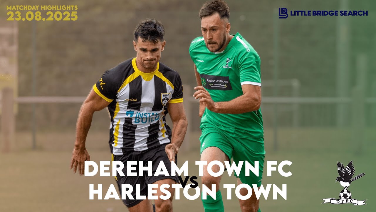 HIGHLIGHTS | Harleston Town 1&ndash;1 Dereham Town | League | 23 August 2025