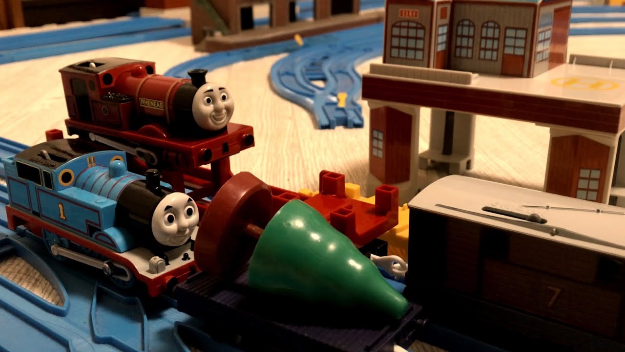 プラレールトーマス クリスマスツリーをさがせ
