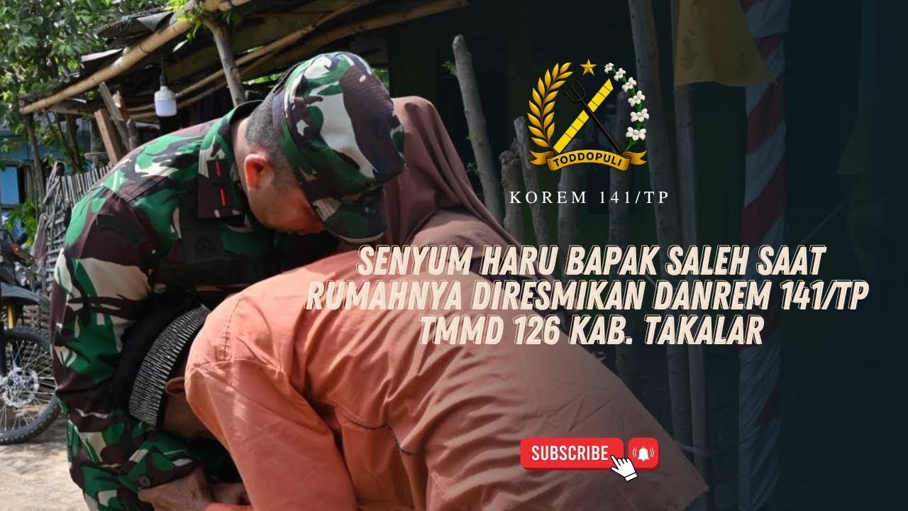 Harapan Baru di Topejawa – Danrem 141/Tp Resmikan Rumah Hasil TMMD ke-126