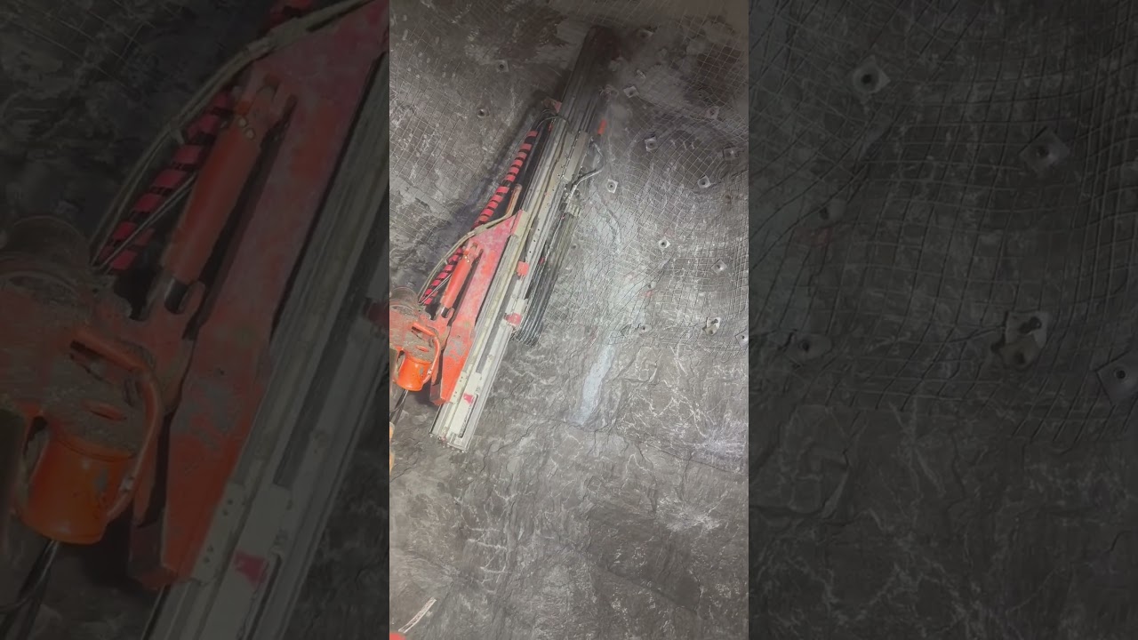 Bolting With The Sandvik DD311 30’ Tall and 25’ Wide
