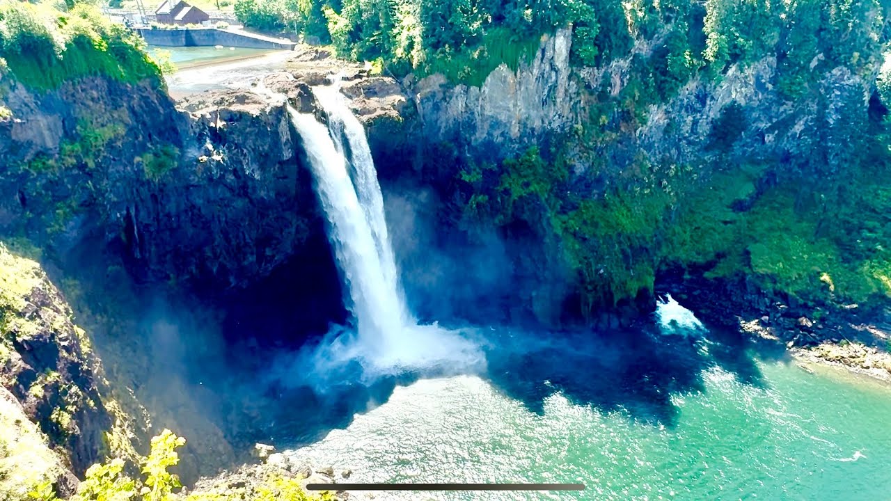 EXPLORE THE SNOQUALMIE FALLS #asmr #falls #snoqualmiefalls #beautifulview 