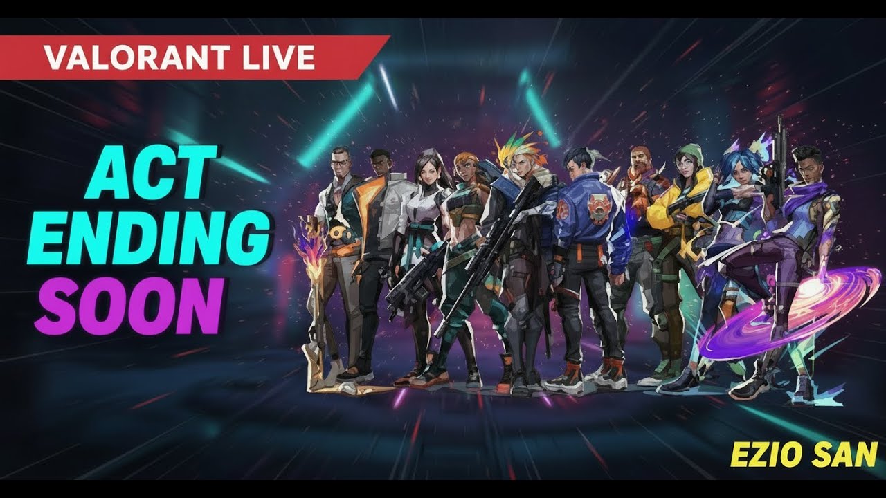 ACT ENDING SOON - CHAOS PUSH! | VALORANT INDIA LIVE  #valorant #riotgames #valorantlive