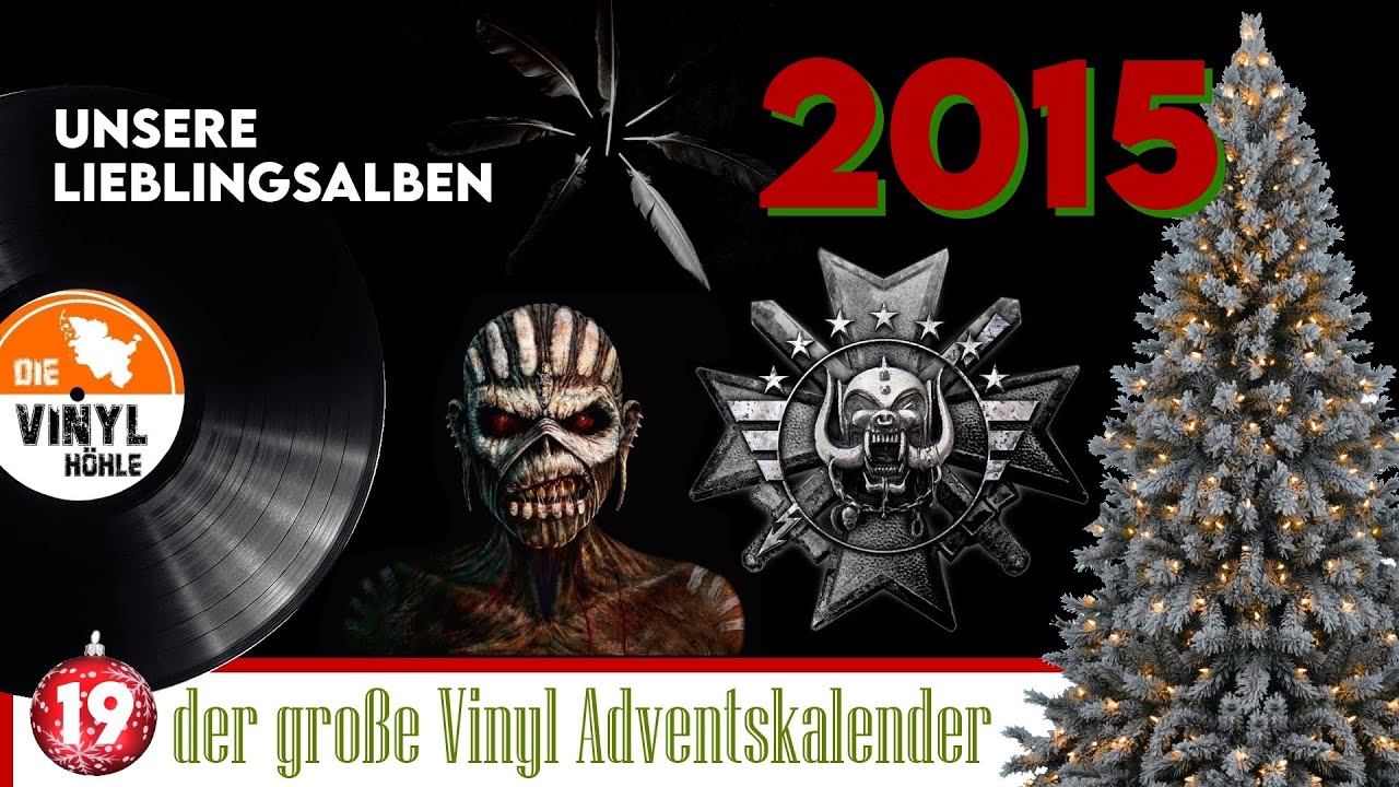 DER GROSSE VINYL ADVENTSKALENDER - TÜR 19 - Die besten Alben von 2015  #gvc #germanvinylcommunity