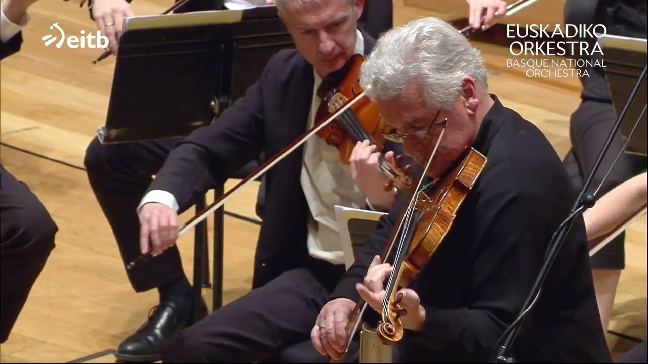 Mozart: Violin Concerto No.5 - Pinchas Zukerman - Euskadiko Orkestra