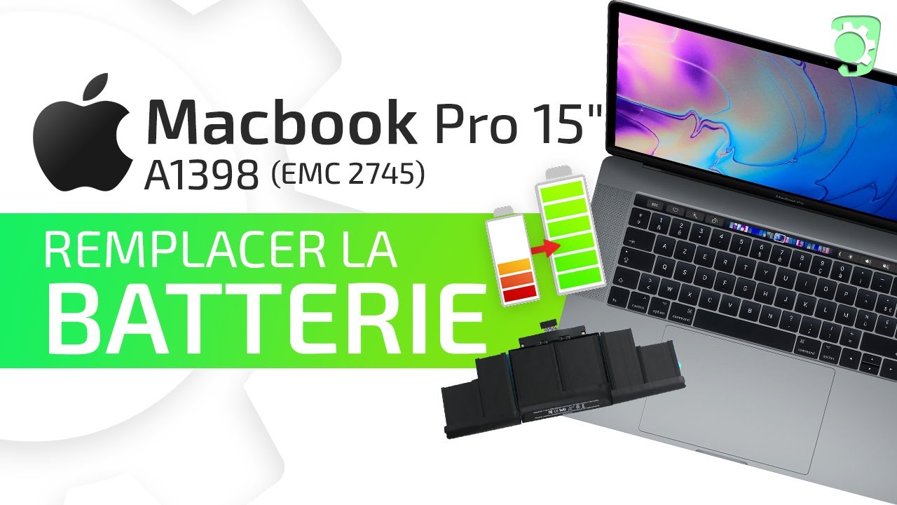 Comment changer la batterie du Macbook Pro A1398 15