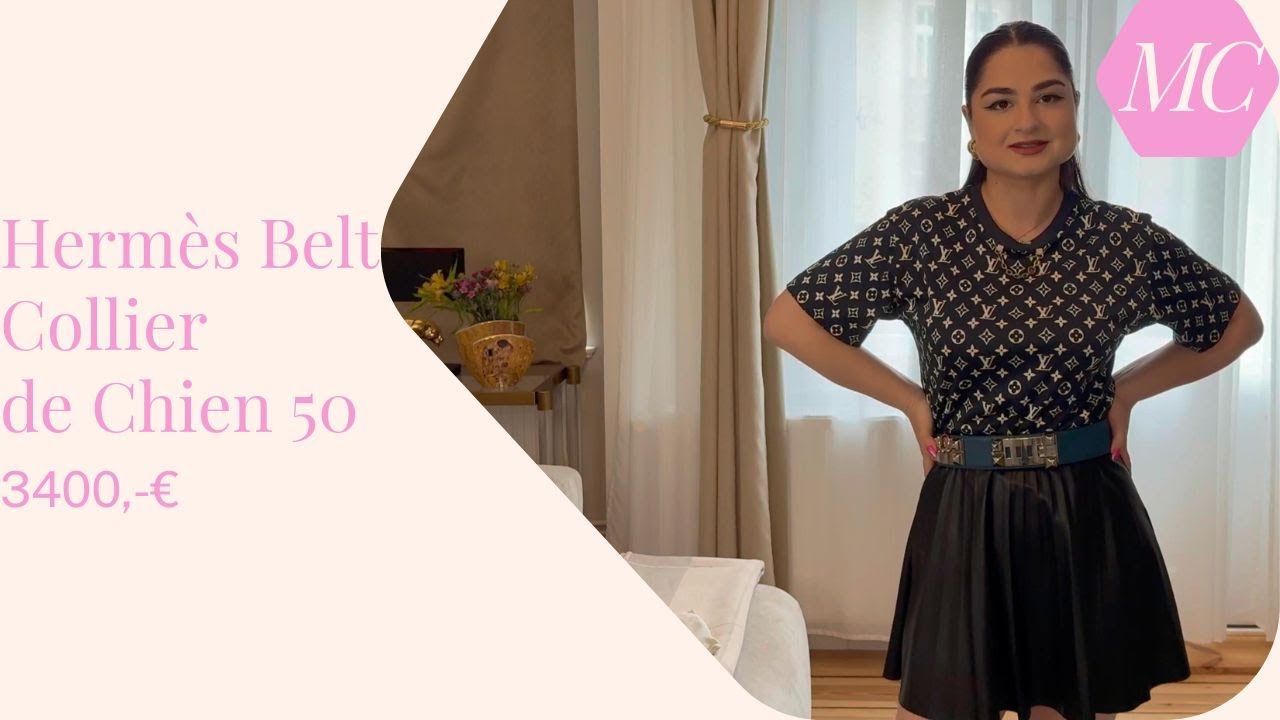 Hermès Belt Collier de Chien 50 I Hermès Gürtel I Review I Try on I 4k I Mary´s Closet