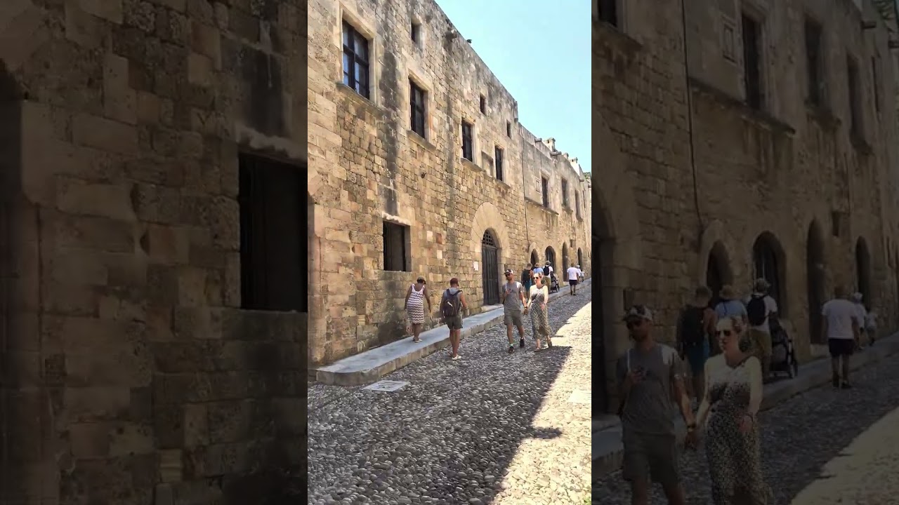 street of the knights rhodos